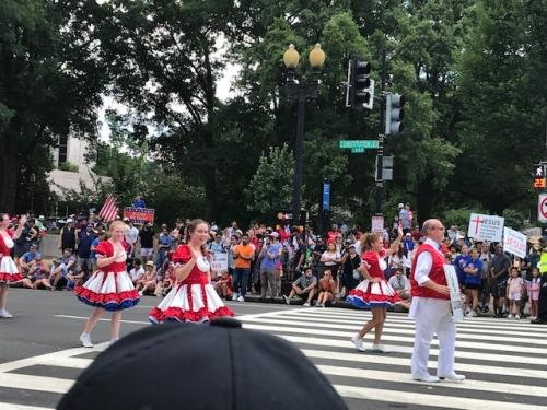 National Independence Day Parade in Washington DC July 4, 2023